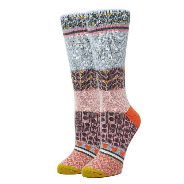 Ava - Women's Fuzzy crew socks-Teresa&#39;s Fashionista LLC