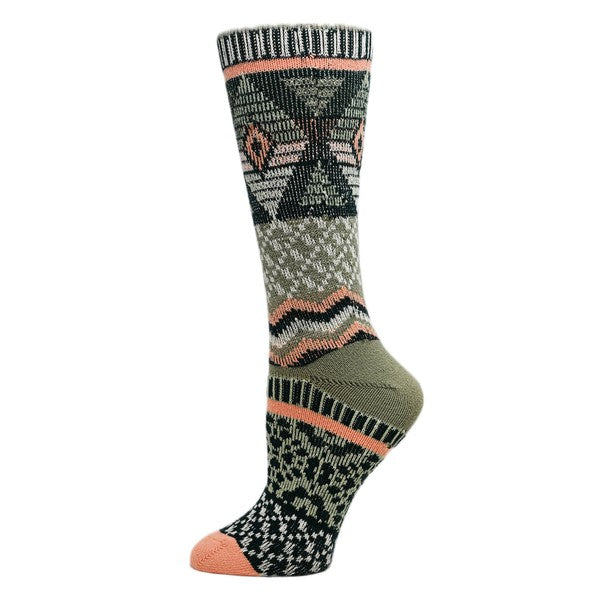 Emma - Women's fuzzy crew socks-Teresa&#39;s Fashionista LLC