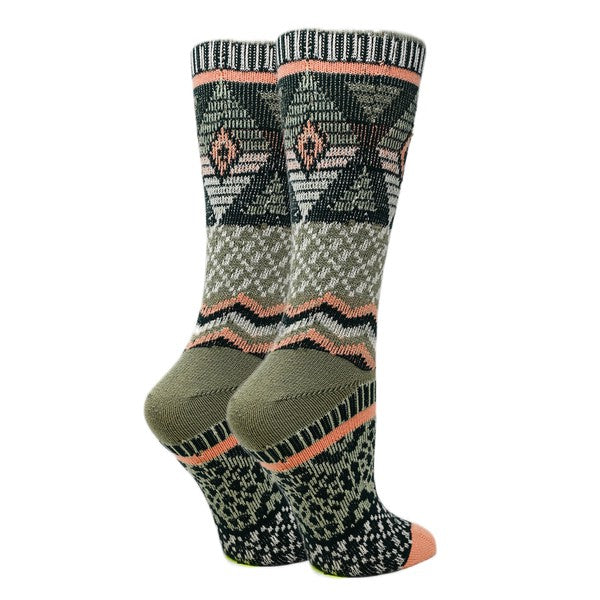 Emma - Women's fuzzy crew socks-Teresa&#39;s Fashionista LLC