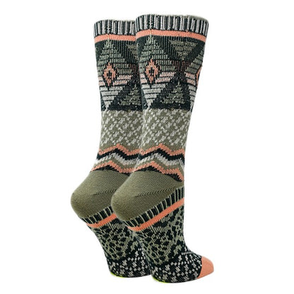 Emma - Women's fuzzy crew socks-Teresa&#39;s Fashionista LLC