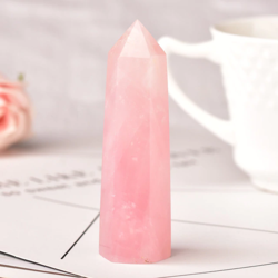 Natural Crystal Six-sided Single-pointed Column-Teresa&#39;s Fashionista LLC