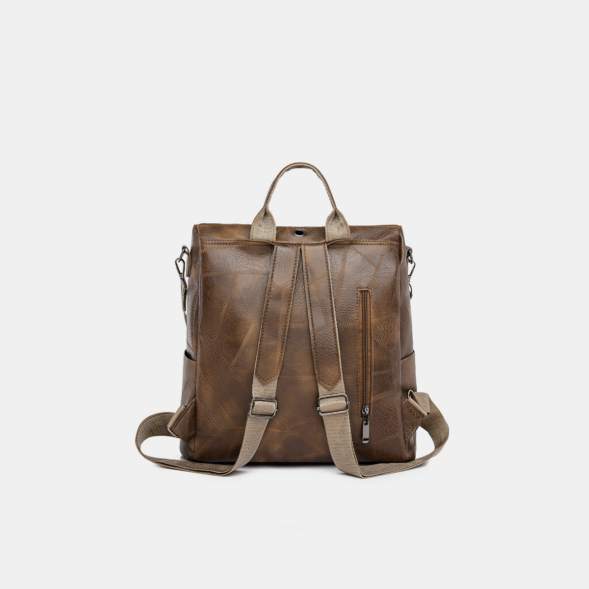 PU Leather Backpack Bag-Teresa&#39;s Fashionista LLC