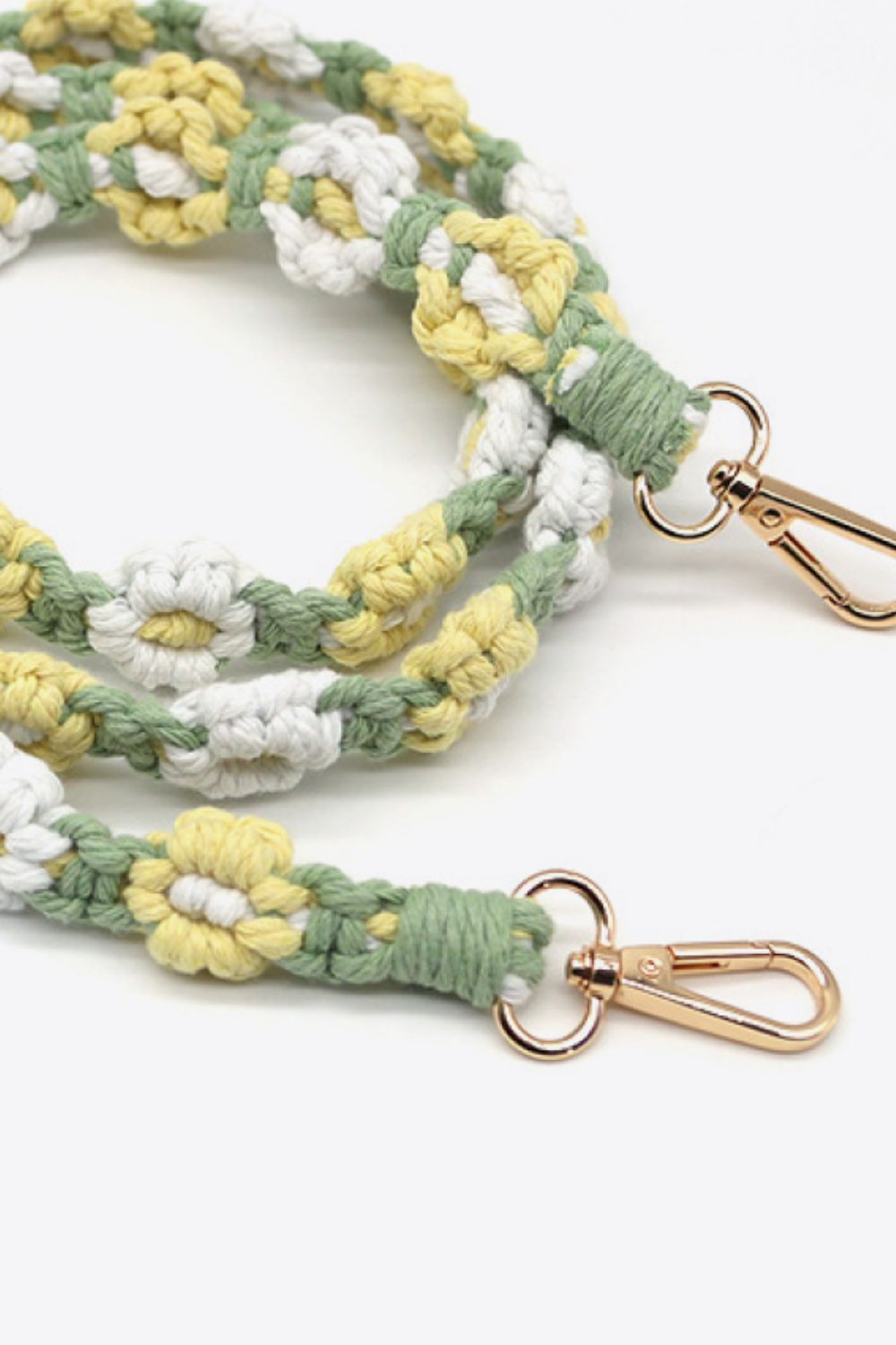 Macrame Flower Lanyard-Teresa&#39;s Fashionista LLC