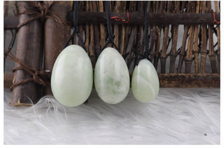 Creative Powder Crystal Jade Egg 3-piece Set-Teresa&#39;s Fashionista LLC