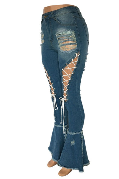 WOMEN FASHION DENIM JEANS-Teresa&#39;s Fashionista LLC