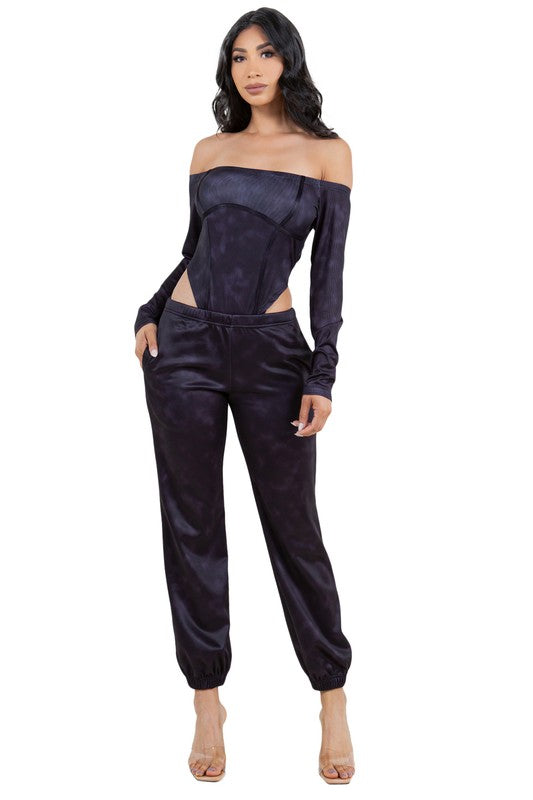 WOMEN FASHION TWO PIECE PANTS SET-Teresa&#39;s Fashionista LLC