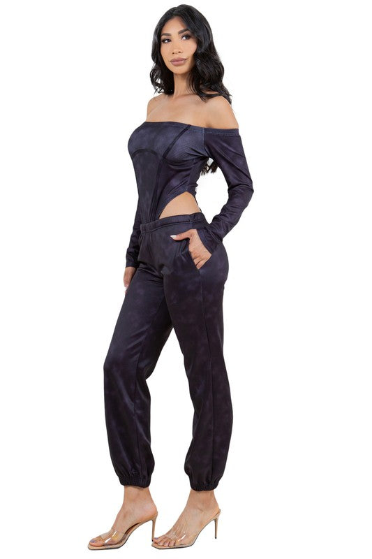 WOMEN FASHION TWO PIECE PANTS SET-Teresa&#39;s Fashionista LLC