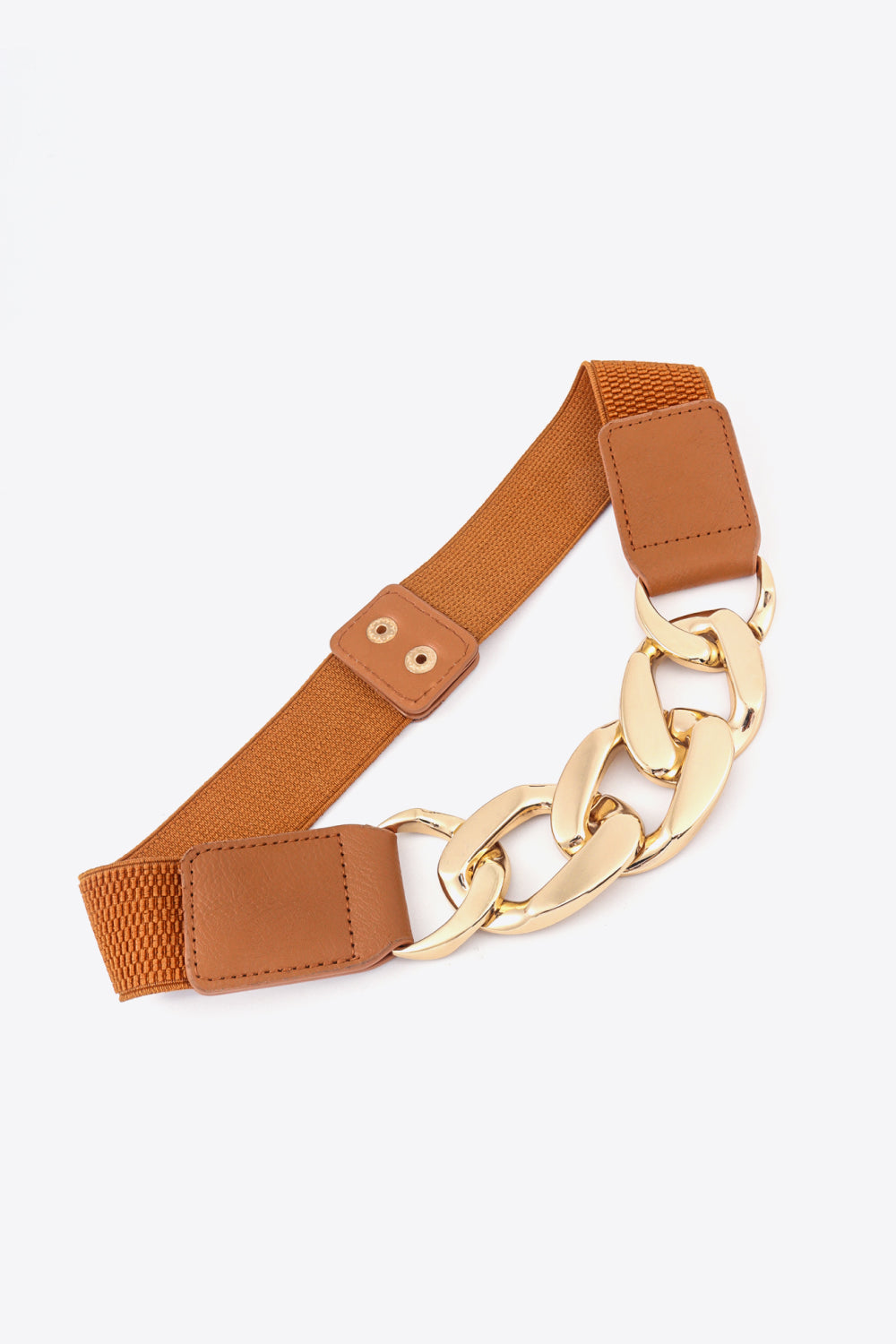 Chain Detail Elastic Belt-Teresa&#39;s Fashionista LLC