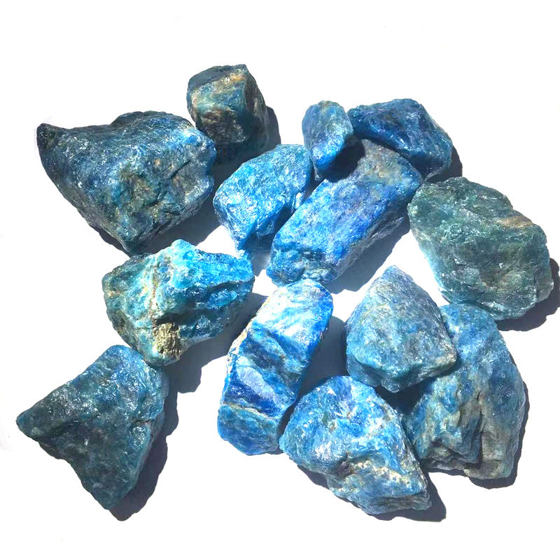 Natural apatite mineral crystal raw material-Teresa&#39;s Fashionista LLC