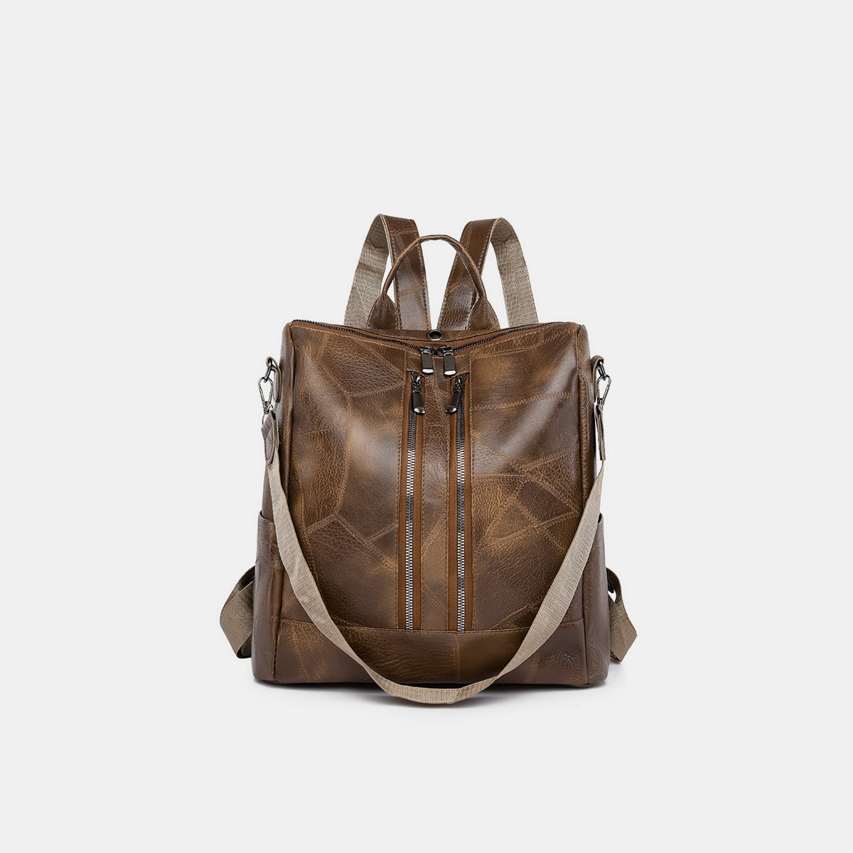 PU Leather Backpack Bag-Teresa&#39;s Fashionista LLC