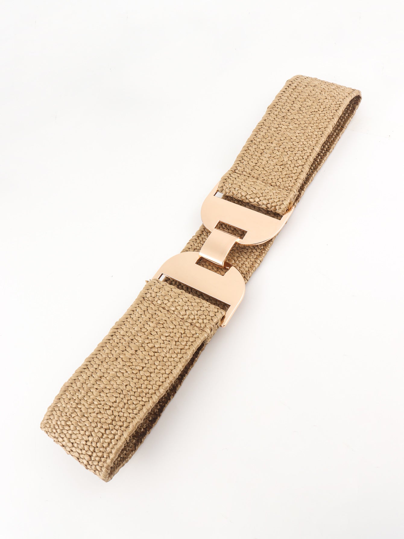 Alloy Buckle Elastic Belt-Teresa&#39;s Fashionista LLC