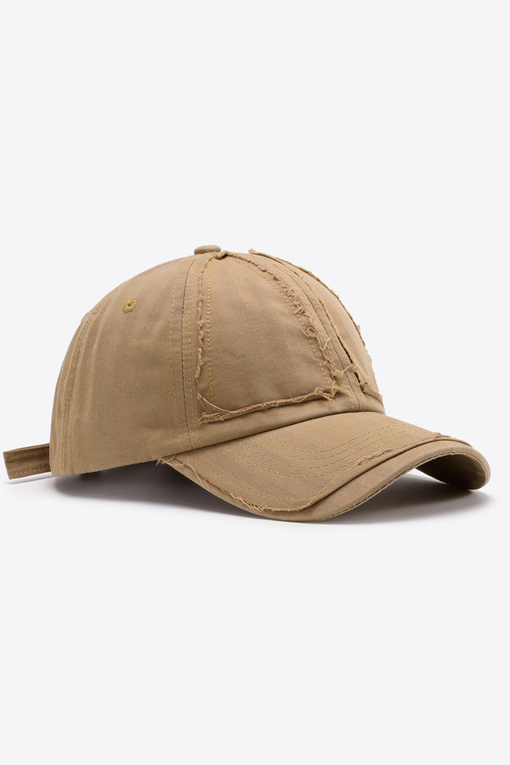 Distressed Adjustable Baseball Cap-Teresa&#39;s Fashionista LLC