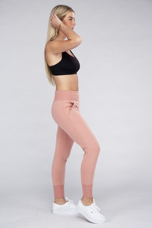 Comfy Stretch Lounge Sweat Pants-Teresa&#39;s Fashionista LLC