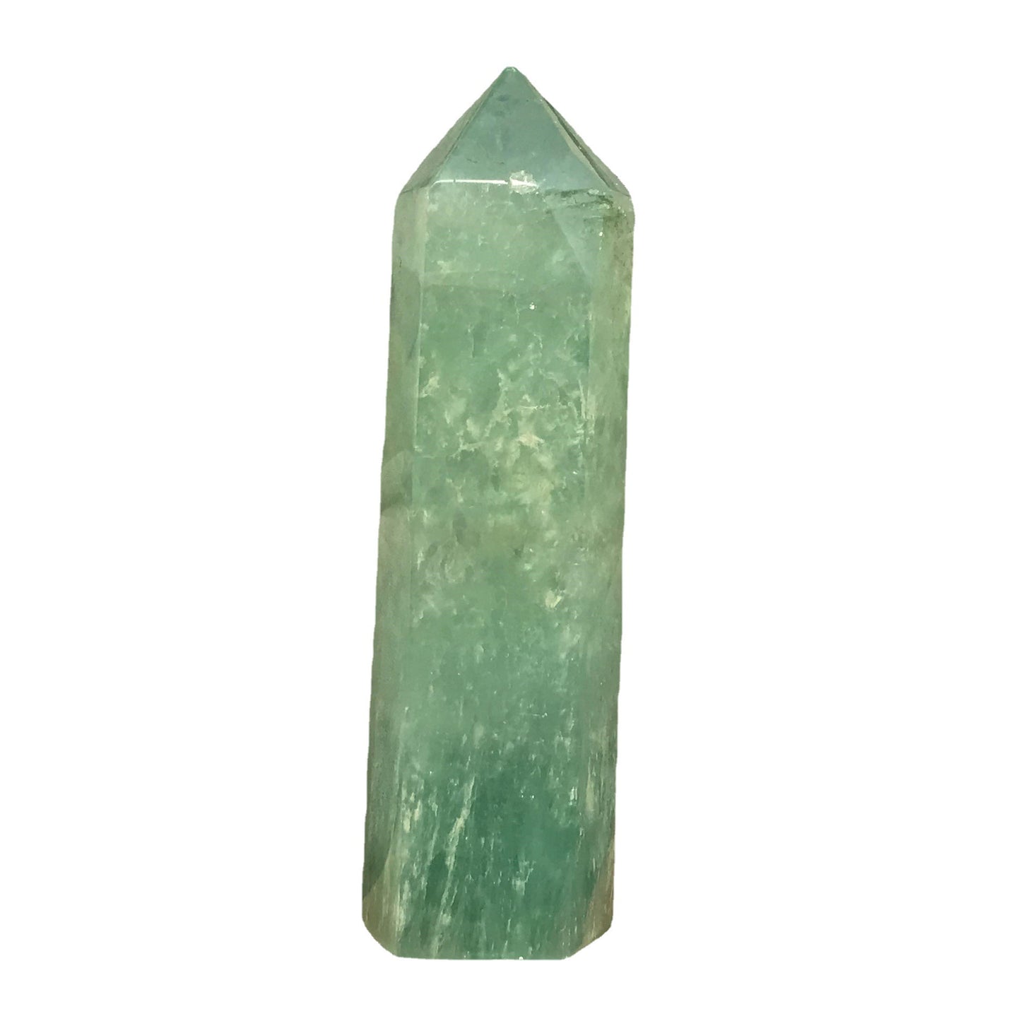 Natural Crystal Rough Polished Single-pointed Hexagonal Prism-Teresa&#39;s Fashionista LLC