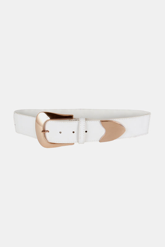 Elastic Wide PU Belt-Teresa&#39;s Fashionista LLC