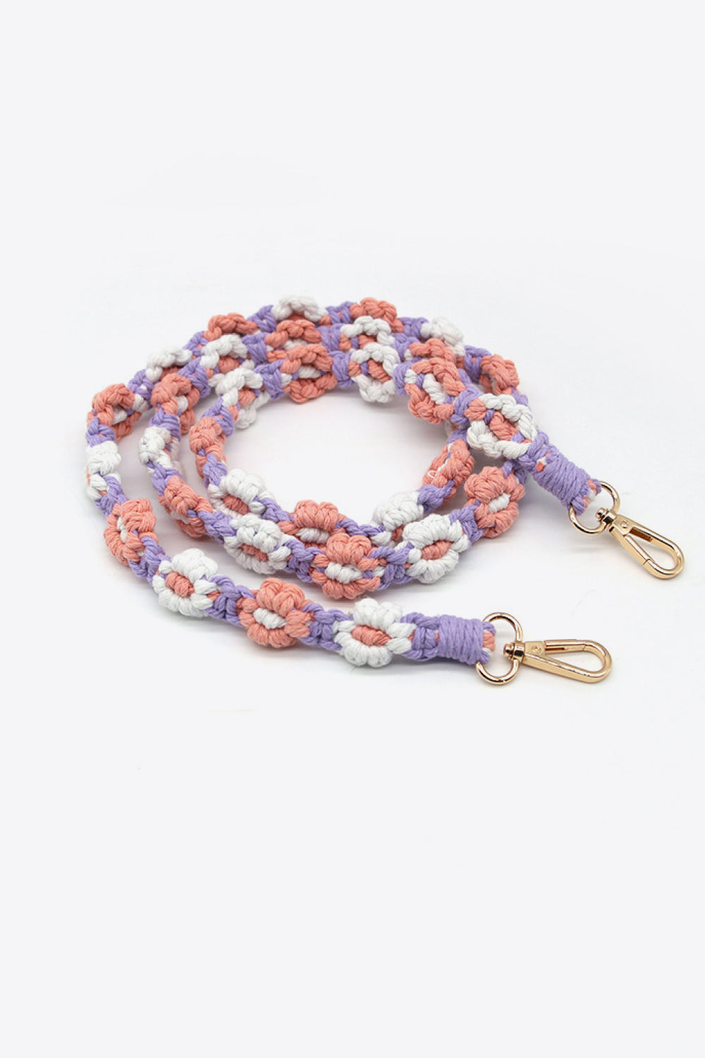 Macrame Flower Lanyard-Teresa&#39;s Fashionista LLC