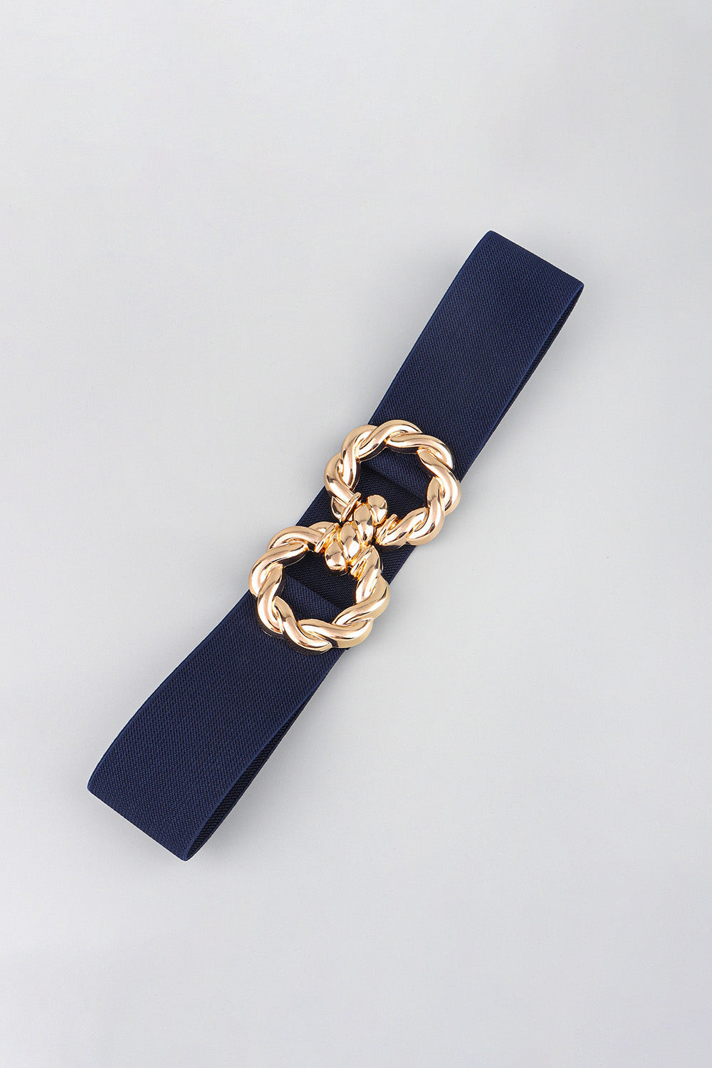 Zinc Alloy Buckle Elastic Belt-Teresa&#39;s Fashionista LLC