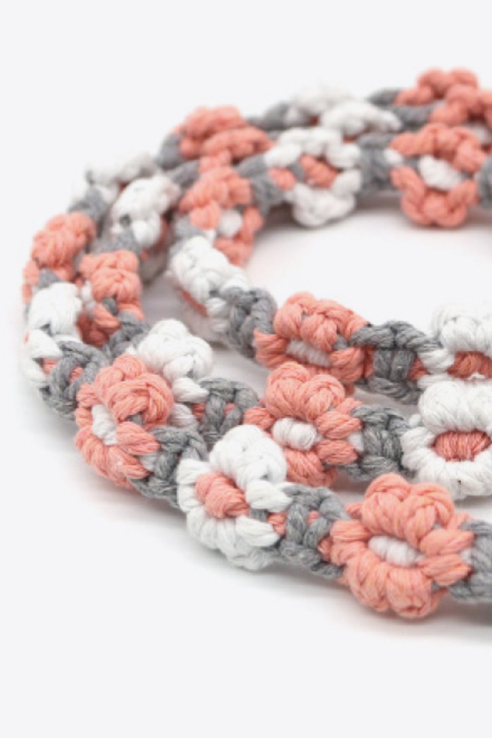 Macrame Flower Lanyard-Teresa&#39;s Fashionista LLC