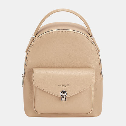 David Jones PU Leather Backpack Bag-Teresa&#39;s Fashionista LLC