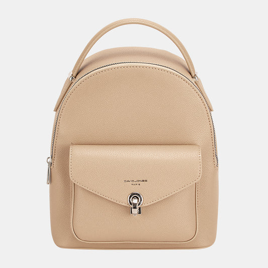 David Jones PU Leather Backpack Bag-Teresa&#39;s Fashionista LLC