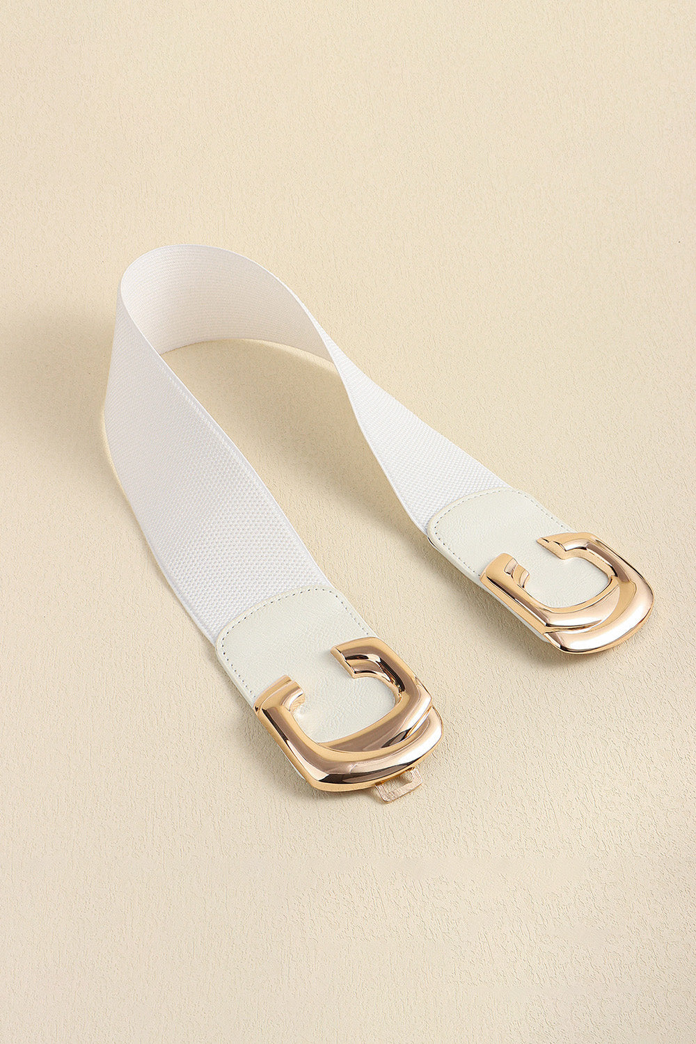 Zinc Alloy Buckle Elastic Wide Belt-Teresa&#39;s Fashionista LLC