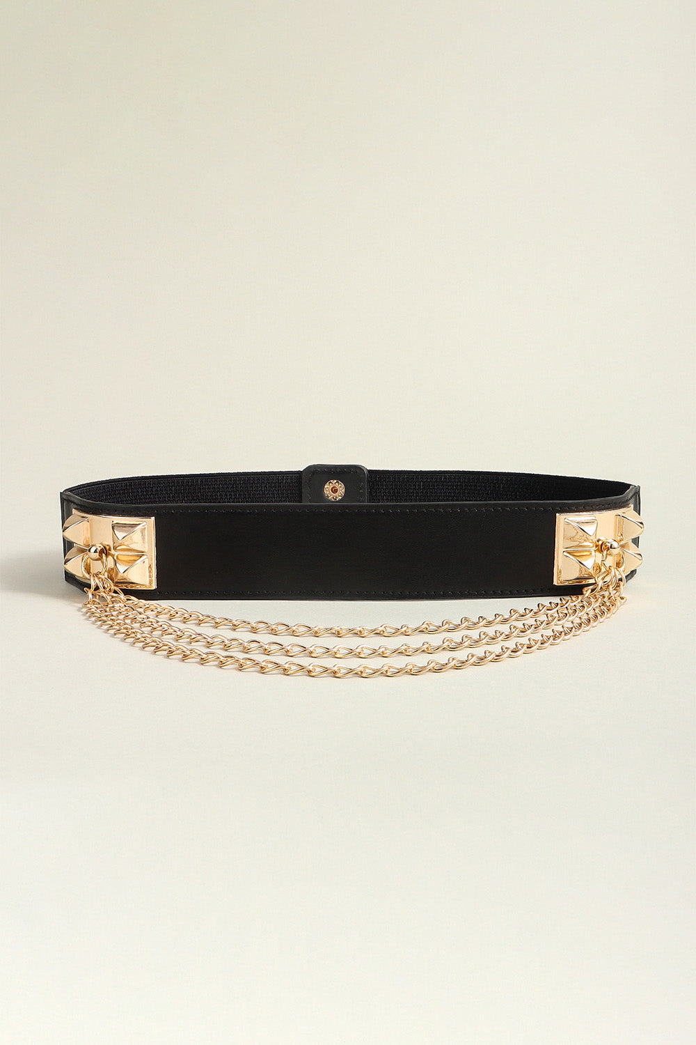 Elastic Belt with Chain-Teresa&#39;s Fashionista LLC