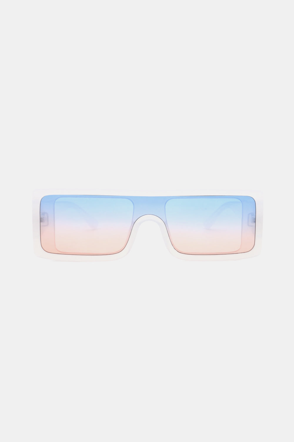 Polycarbonate Frame Rectangle Sunglasses-Teresa&#39;s Fashionista LLC