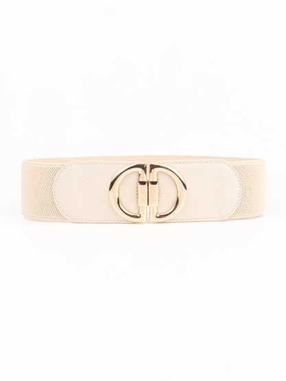 D Buckle Elastic Belt-Teresa&#39;s Fashionista LLC