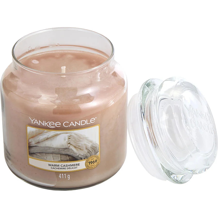 Warm Cashmere Scented Medium Jar 14.5 oz by Yankee Candle