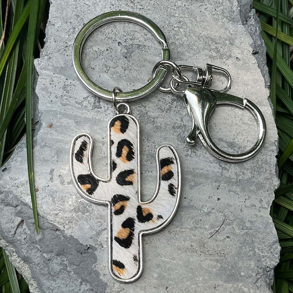 Cactus Shape Key Chain-Teresa&#39;s Fashionista LLC