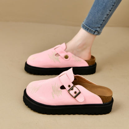 Round Toe Platform Loafers-Teresa&#39;s Fashionista LLC