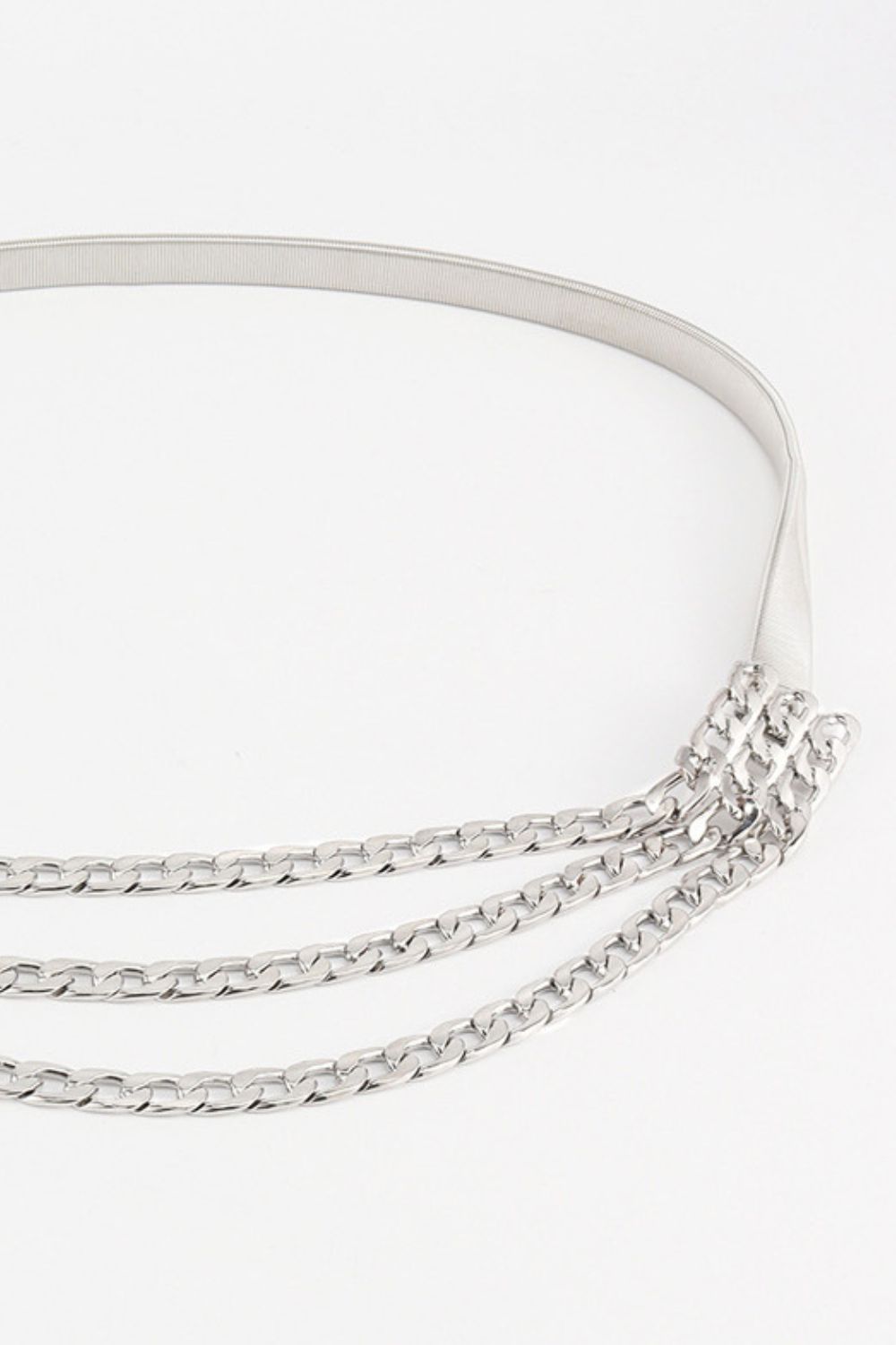 Metal Triple-Layered Chain Belt-Teresa&#39;s Fashionista LLC