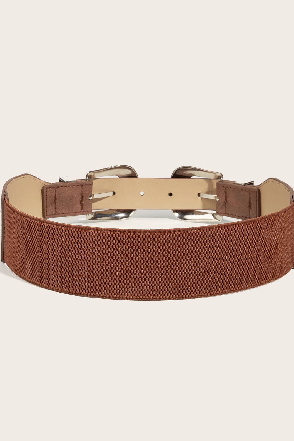 Double Buckle PU Leather Belt-Teresa&#39;s Fashionista LLC