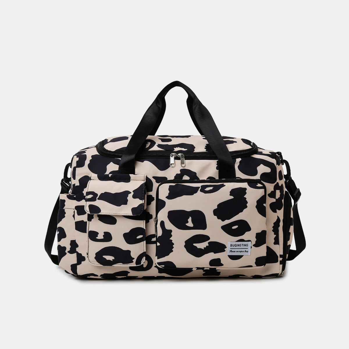 Oxford Cloth Animal Print Travel Bag-Teresa&#39;s Fashionista LLC