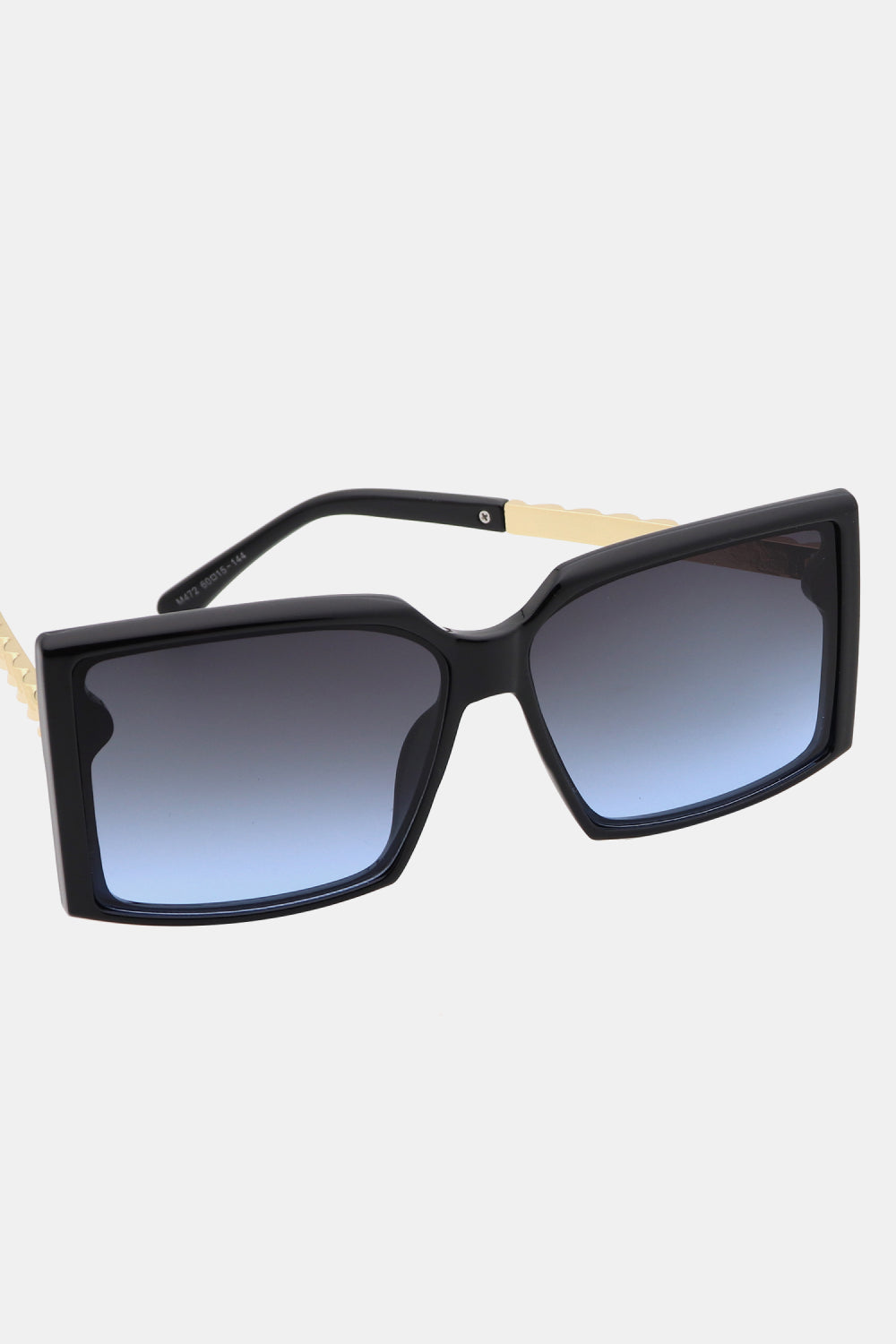 Polycarbonate Frame Square Sunglasses-Teresa&#39;s Fashionista LLC