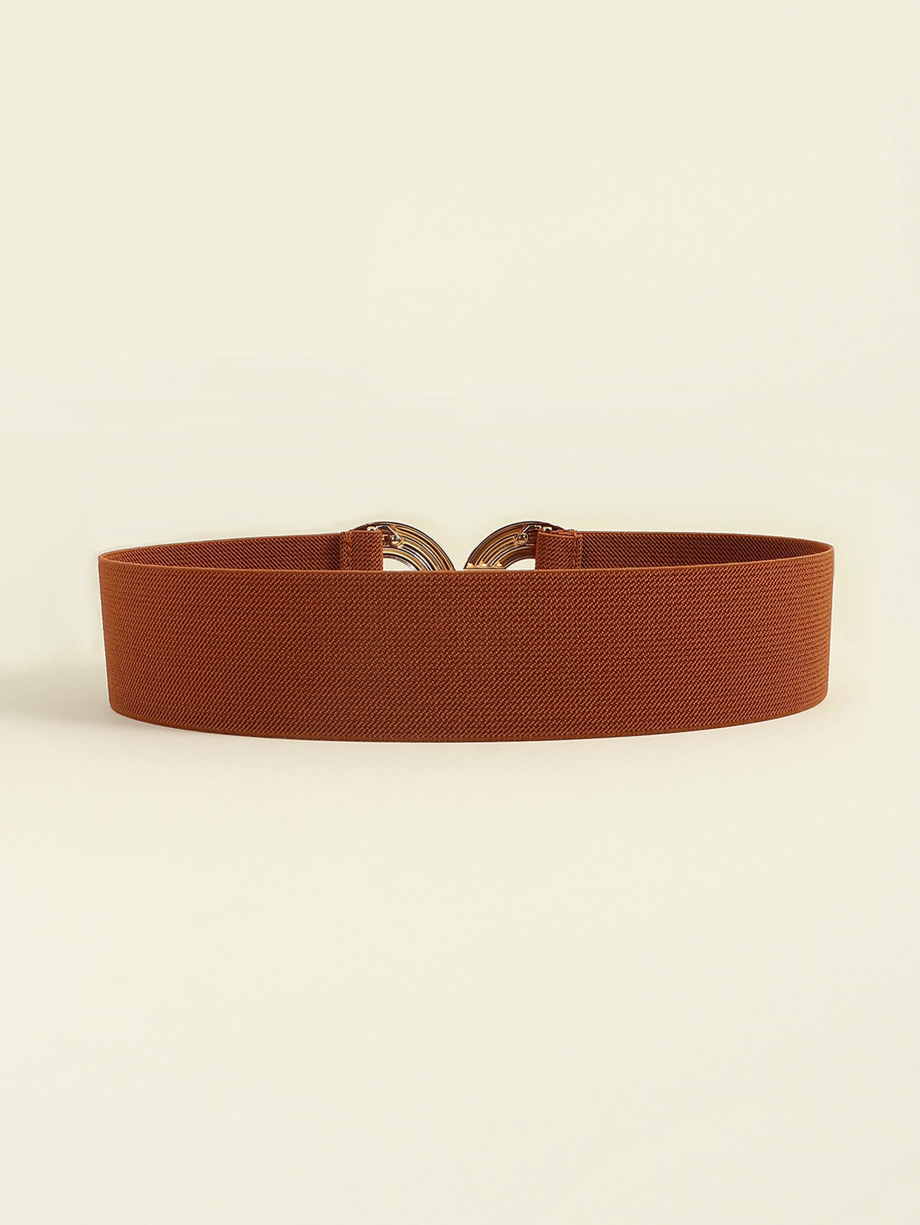 Geometric Buckle Elastic Wide Belt-Teresa&#39;s Fashionista LLC