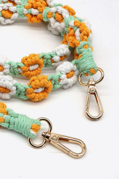 Macrame Flower Lanyard-Teresa&#39;s Fashionista LLC