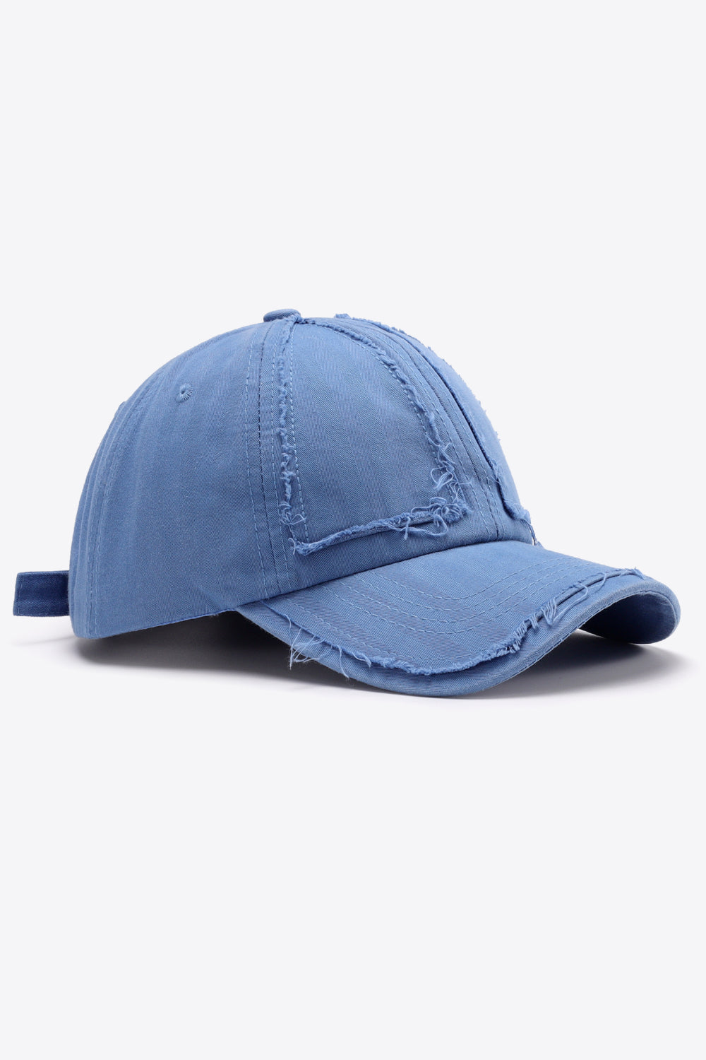 Distressed Adjustable Baseball Cap-Teresa&#39;s Fashionista LLC