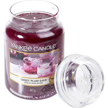 Sweet Plum Sake Scented Large Jar 22 oz by Yankee Candle