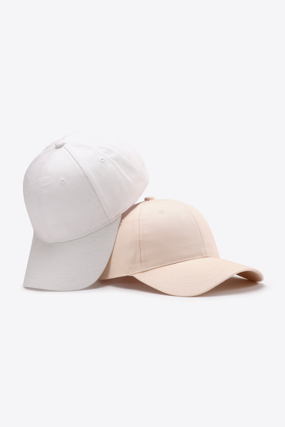 Plain Adjustable Cotton Baseball Cap-Teresa&#39;s Fashionista LLC