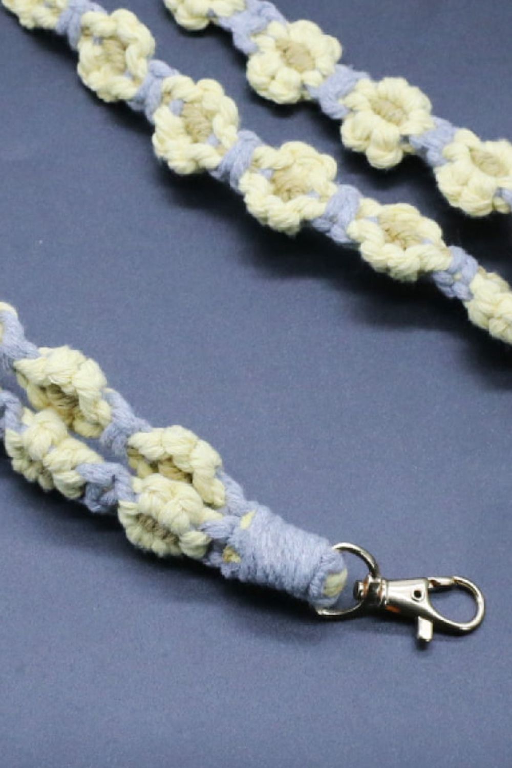 Flower Macrame Phone Lanyard-Teresa&#39;s Fashionista LLC