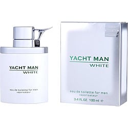 YACHT MAN WHITE by Myrurgia-Teresa&#39;s Fashionista LLC