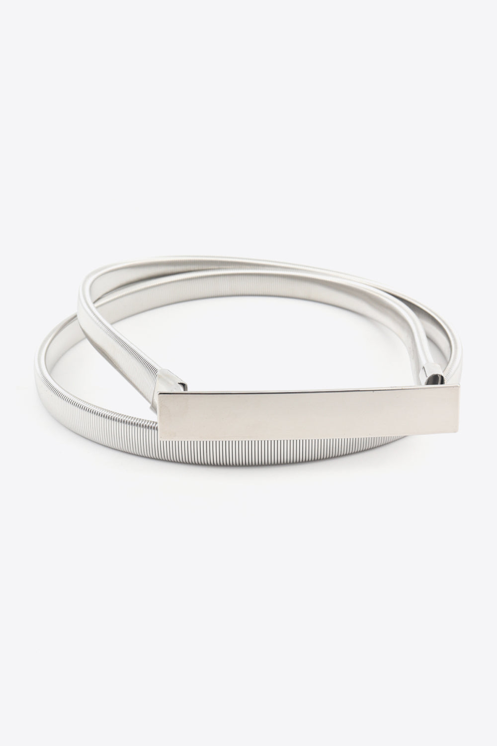 Elastic Iron Skinny Belt-Teresa&#39;s Fashionista LLC