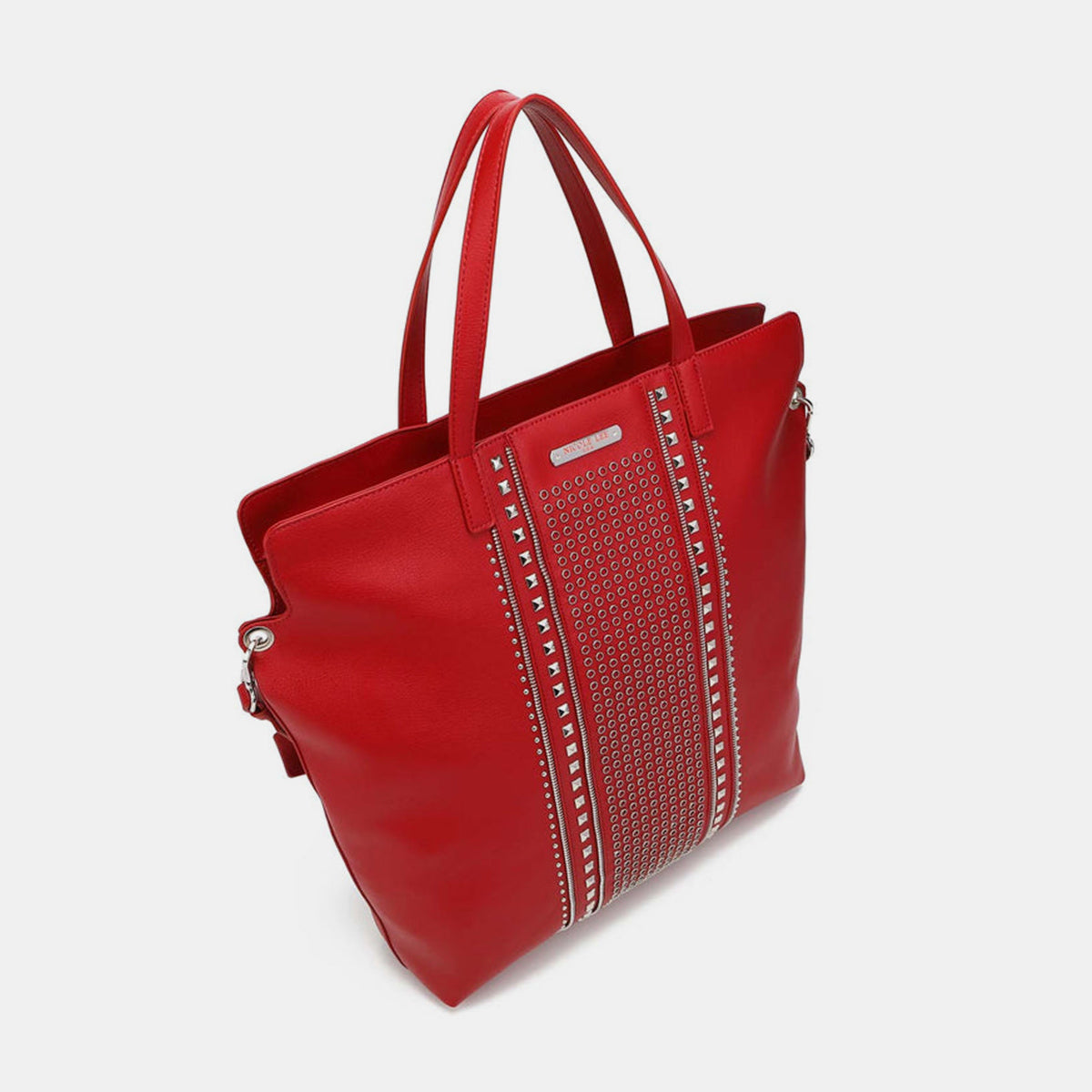 Nicole Lee USA Studded Large Tote Bag-Teresa&#39;s Fashionista LLC