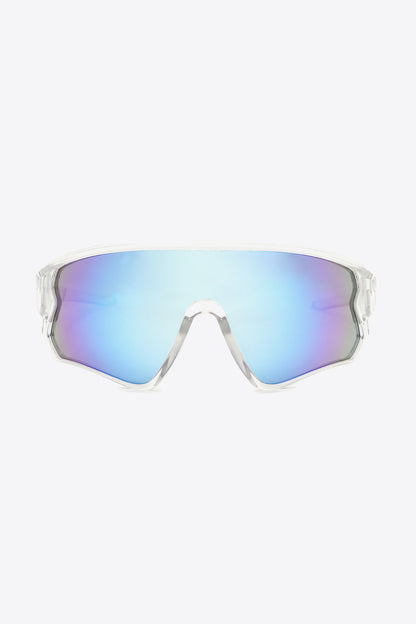 Polycarbonate Shield Sunglasses-Teresa&#39;s Fashionista LLC