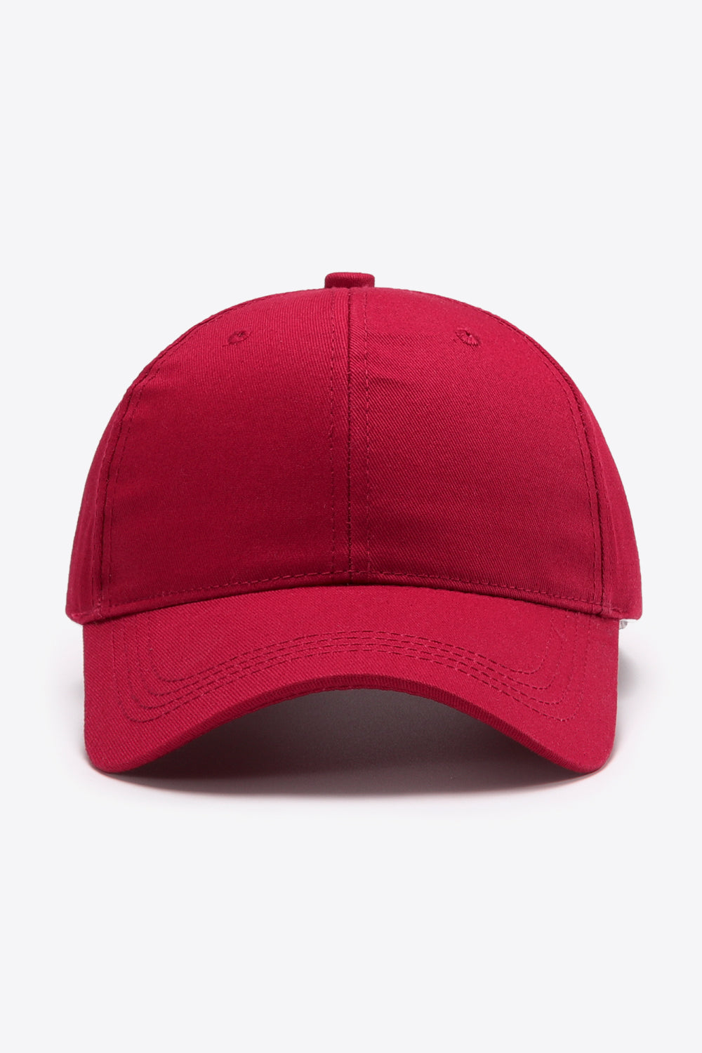 Plain Adjustable Cotton Baseball Cap-Teresa&#39;s Fashionista LLC