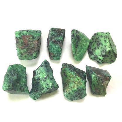 Crystal Rubble Red Green Treasure Primitive Stone About 3-5cm Mineral Specimen-Teresa&#39;s Fashionista LLC