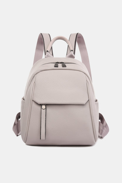 Medium PU Leather Backpack-Teresa&#39;s Fashionista LLC