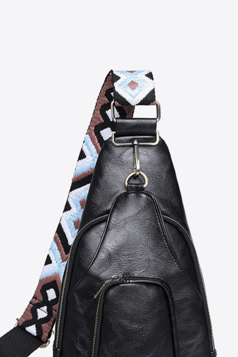 Adored Take A Trip PU Leather Sling Bag-Teresa&#39;s Fashionista LLC