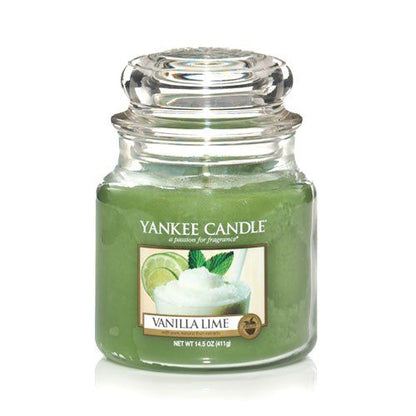 Vanilla Lime Scented Large Jar 22 oz by Yankee Candle